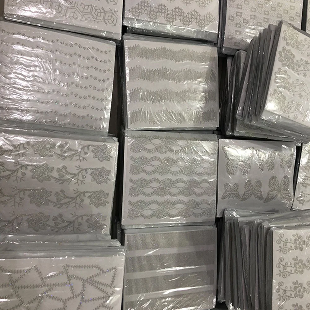 Hotfix Rhinestone Sheet - Kryształy hurtowo Transfer kryształków s diamentowa
