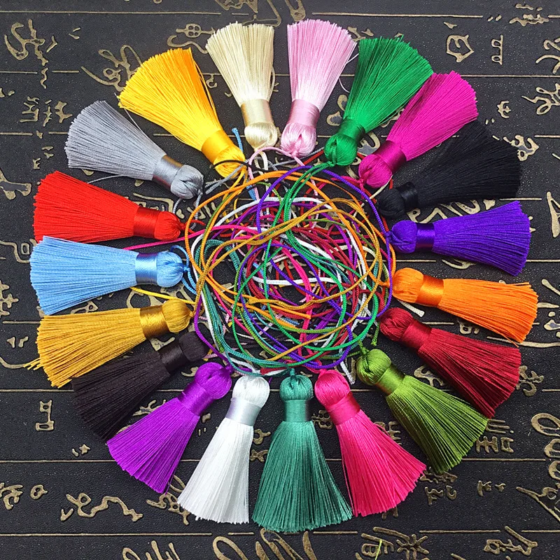 5CM jedwabne frędzle frędzle s – Embellish Craft recenzja i cena