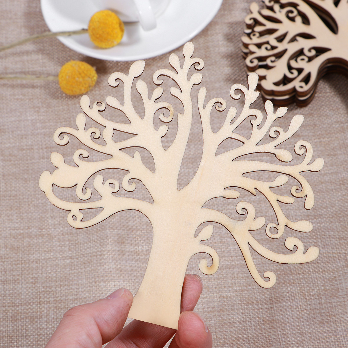 10 sztuk surowych drewnianych  – Embellish Craft recenzja i cena