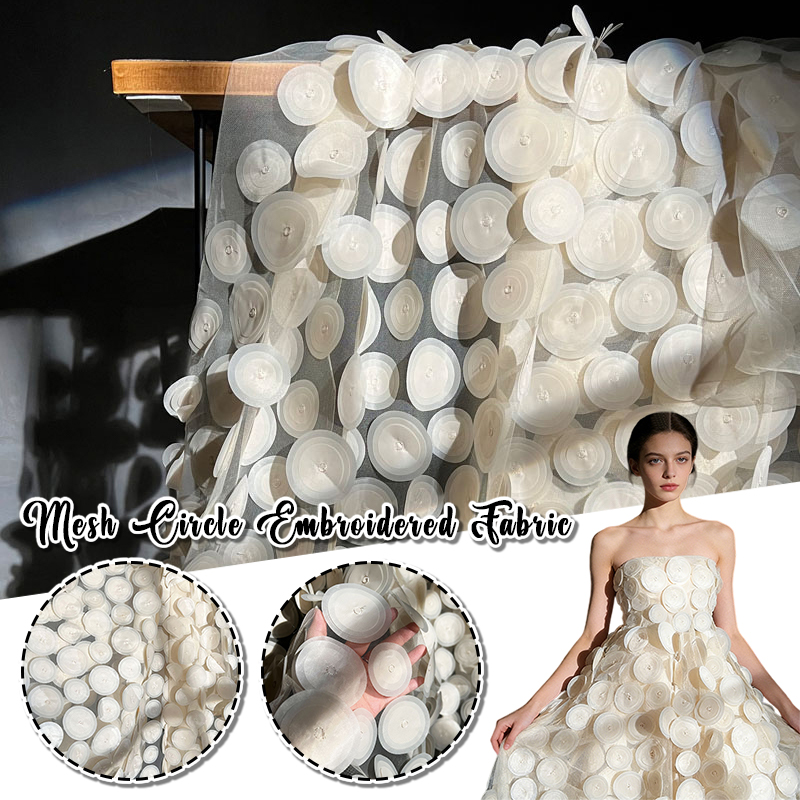 Tkanina siatkowa 3D wielowarst – Crystal Mesh Fabric recenzja i cena
