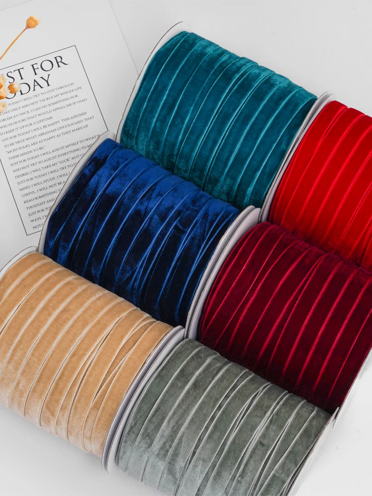 50 jardów aksamitnej wstążki o – Velvet Ribbon Roll recenzja i cena