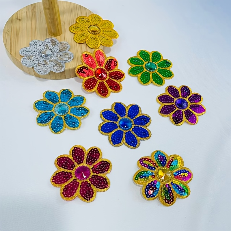 10 szt. Kwiatowe aplikacje z c – Applique Patch Flower recenzja i cena