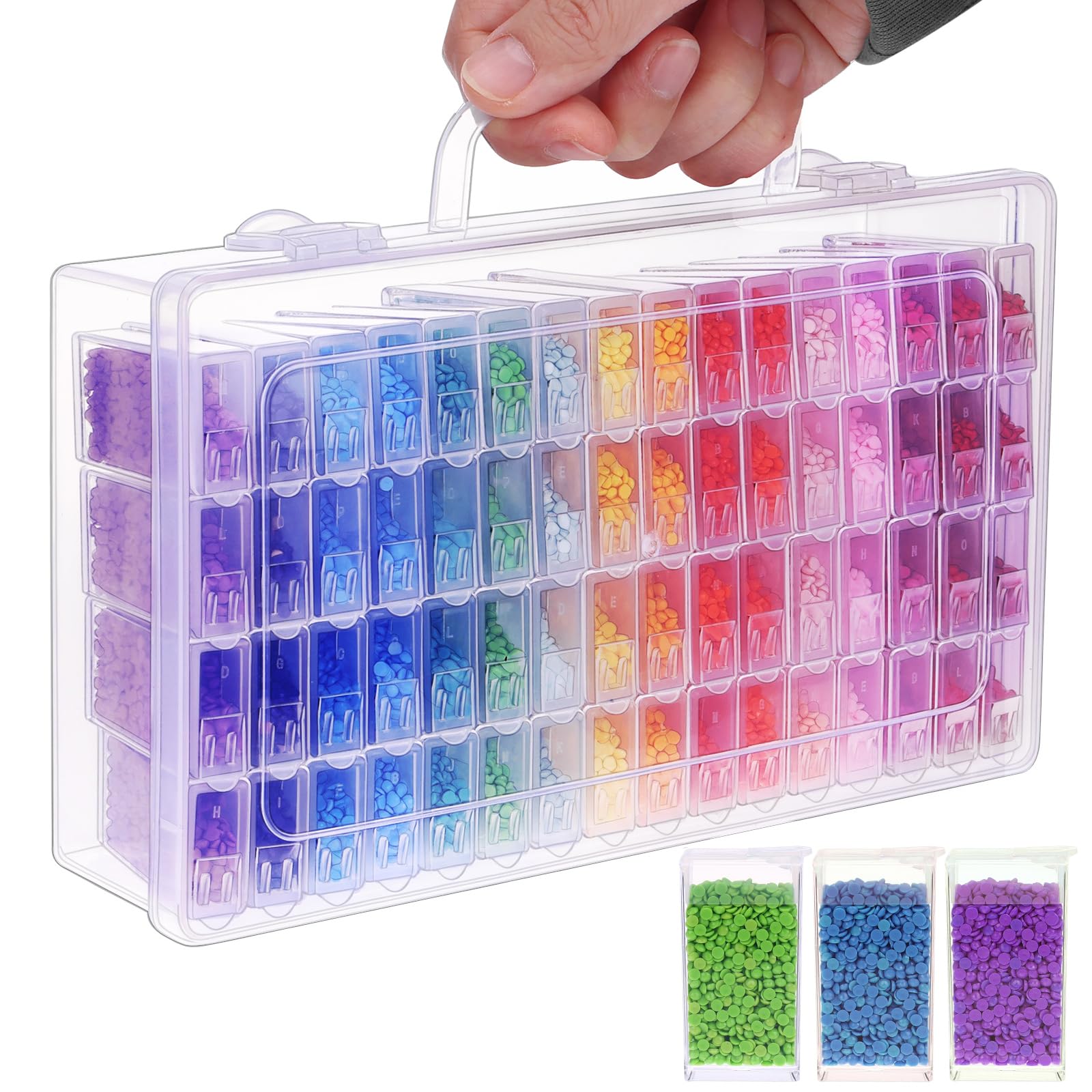 Pudełko do przechowywania diam – Craft Embellishment Storage recenzja i cena