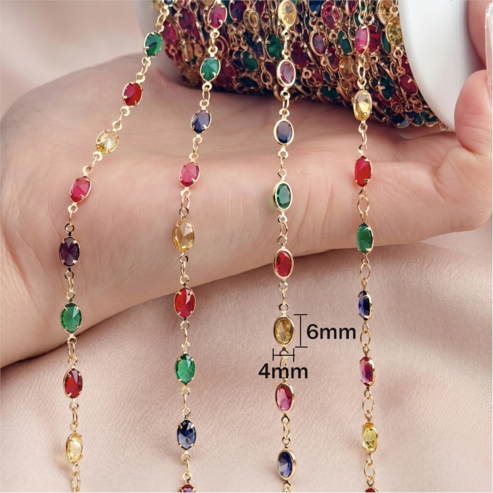 1 metr Mieszane Kolorowe Prost – Pearl Trim Chain recenzja i cena