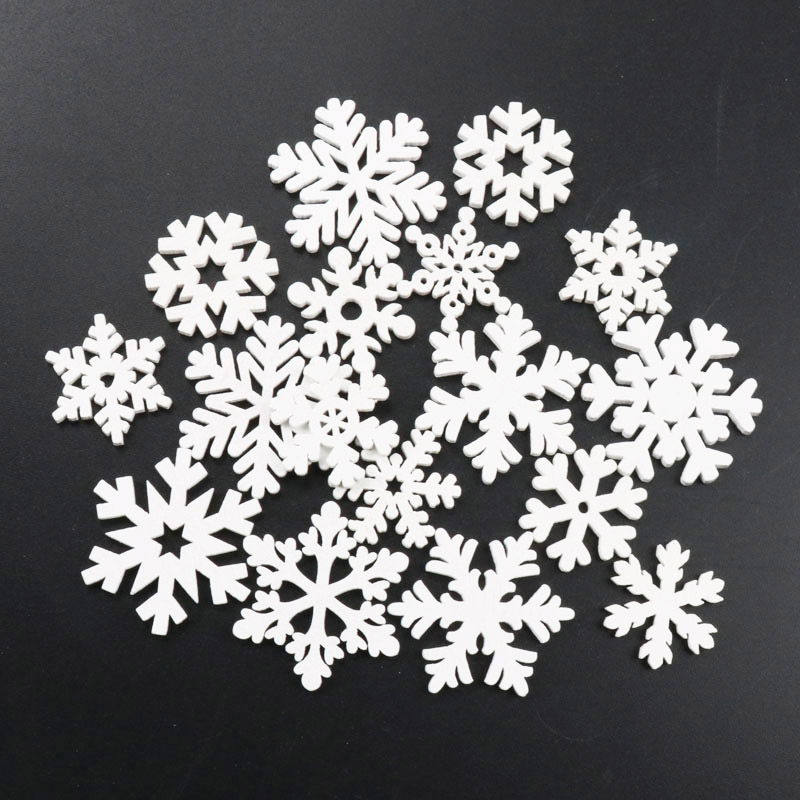 20 sztuk drewniane boże narodz – Christmas Craft Embellishment recenzja i cena