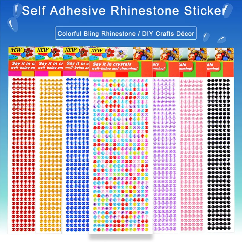 900/504 sztuk Bling akrylowe n – Embellishment Glue Craft recenzja i cena