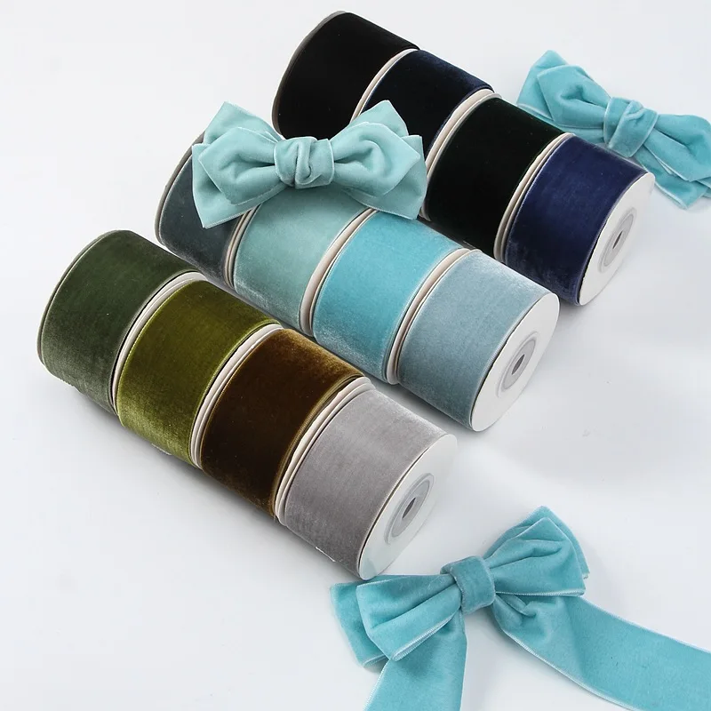 Klasyczna 5 jardów 6mm-38mm je – Velvet Ribbon Roll recenzja i cena