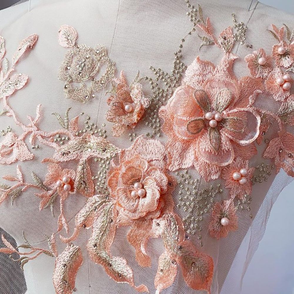 Eleganckie, kolorowe naszywki  – Applique Patch Flower recenzja i cena