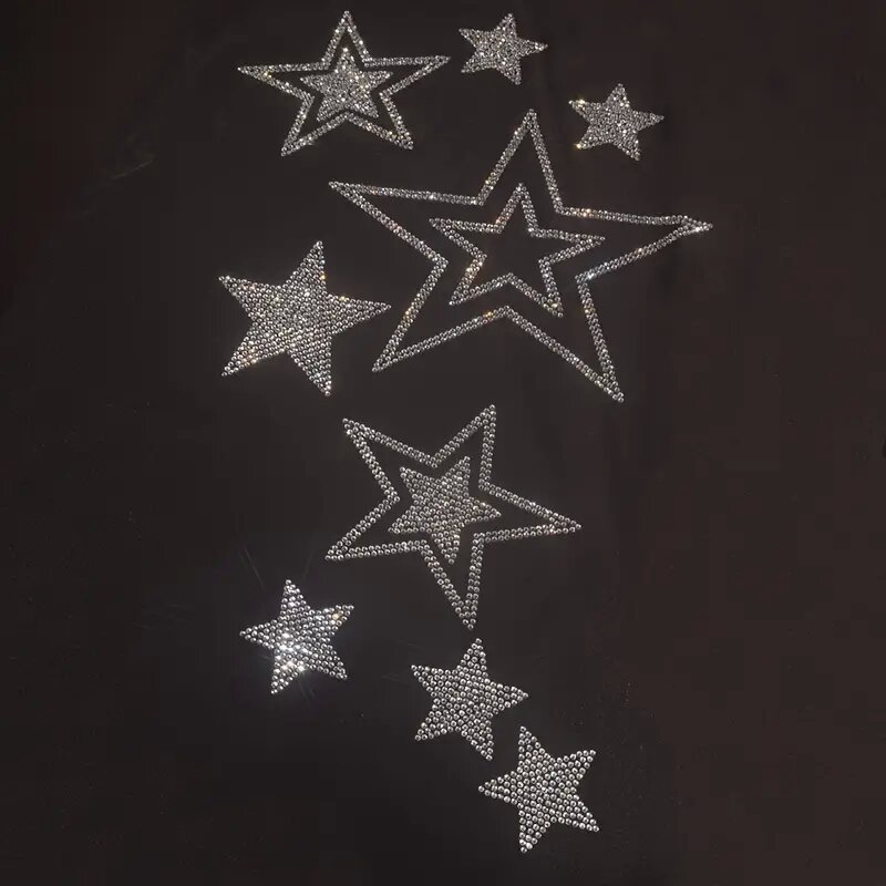 Błyszczący kryształ górski Tło – Hotfix Rhinestone Sheet recenzja i cena