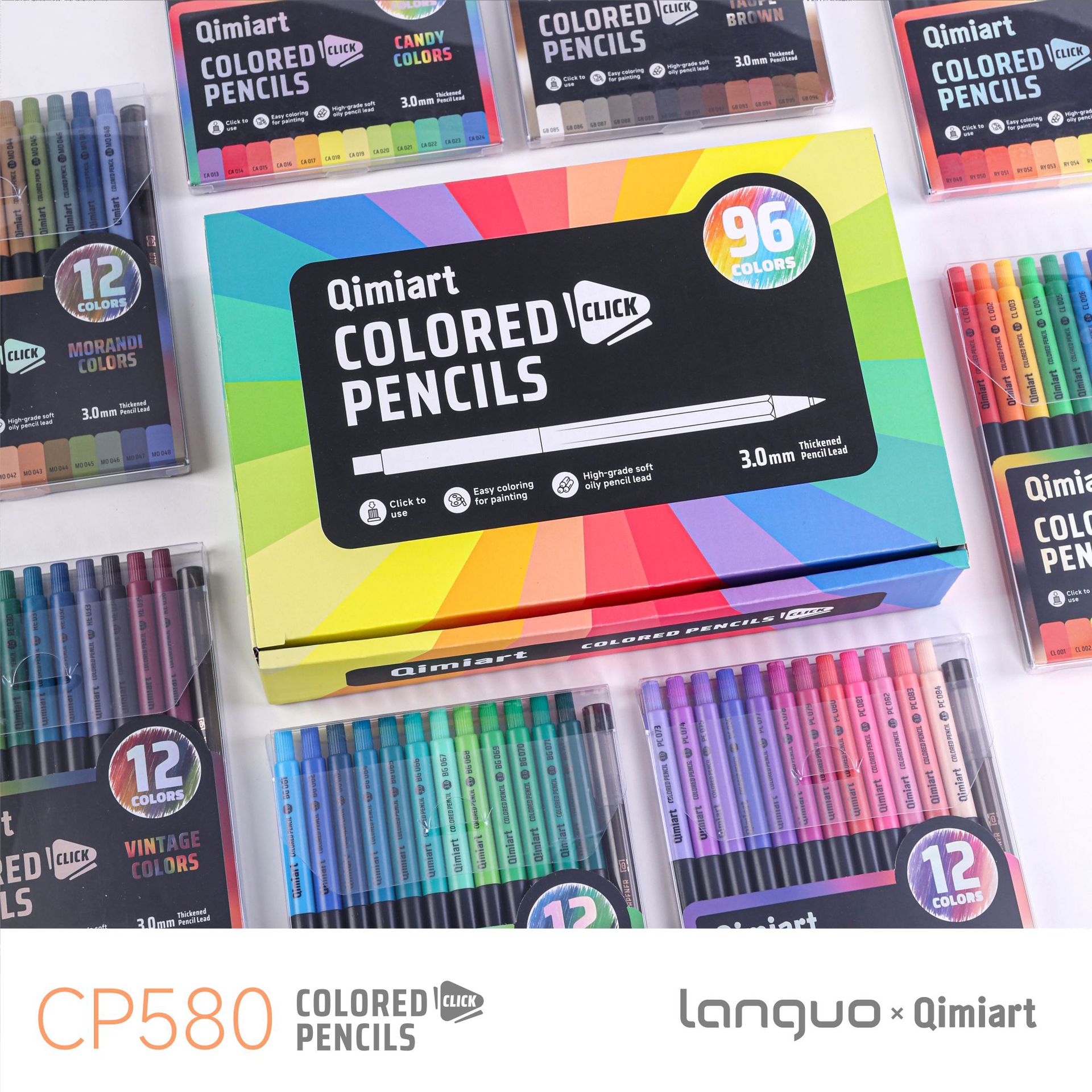 Zestaw 96 kolorowych ołówków a – Staedtler Pencil Lumocolor recenzja i cena
