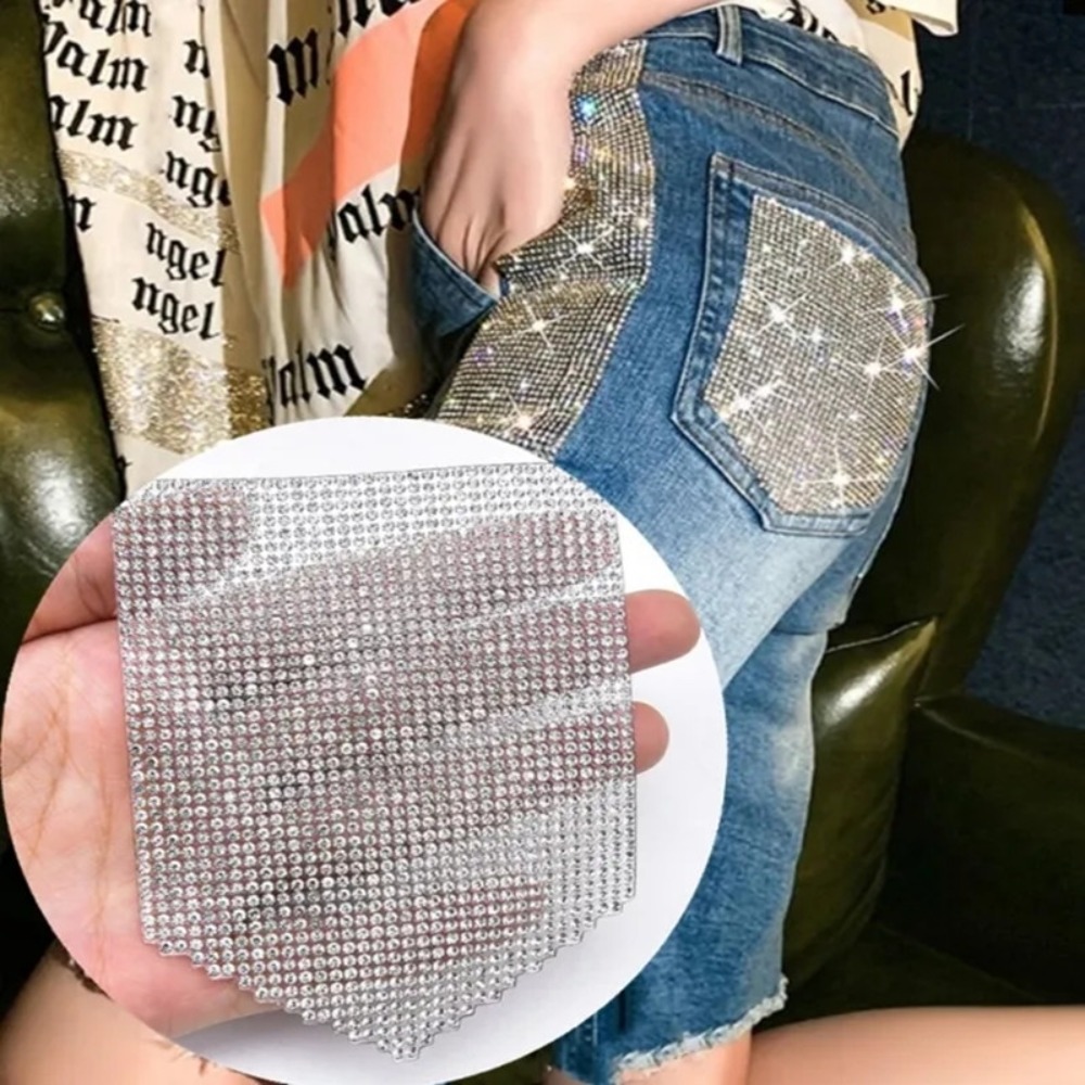 Luksusowe naszywki z kryształu – Hotfix Rhinestone Sheet recenzja i cena