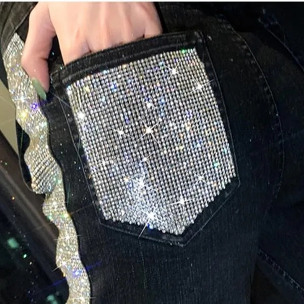 Luksusowe naszywki z kryształu – Hotfix Rhinestone Sheet recenzja i cena