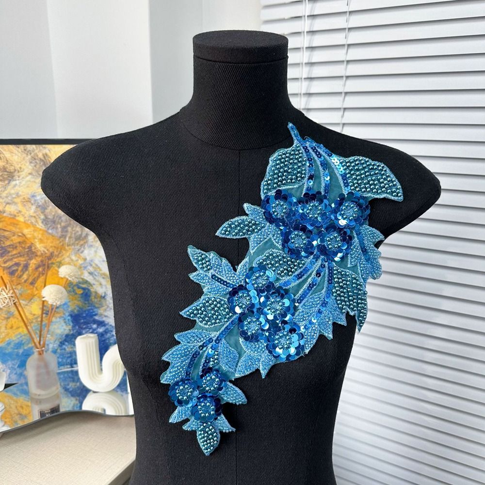 Modne naszywki 3D z cekinami w – Applique Patch Flower recenzja i cena