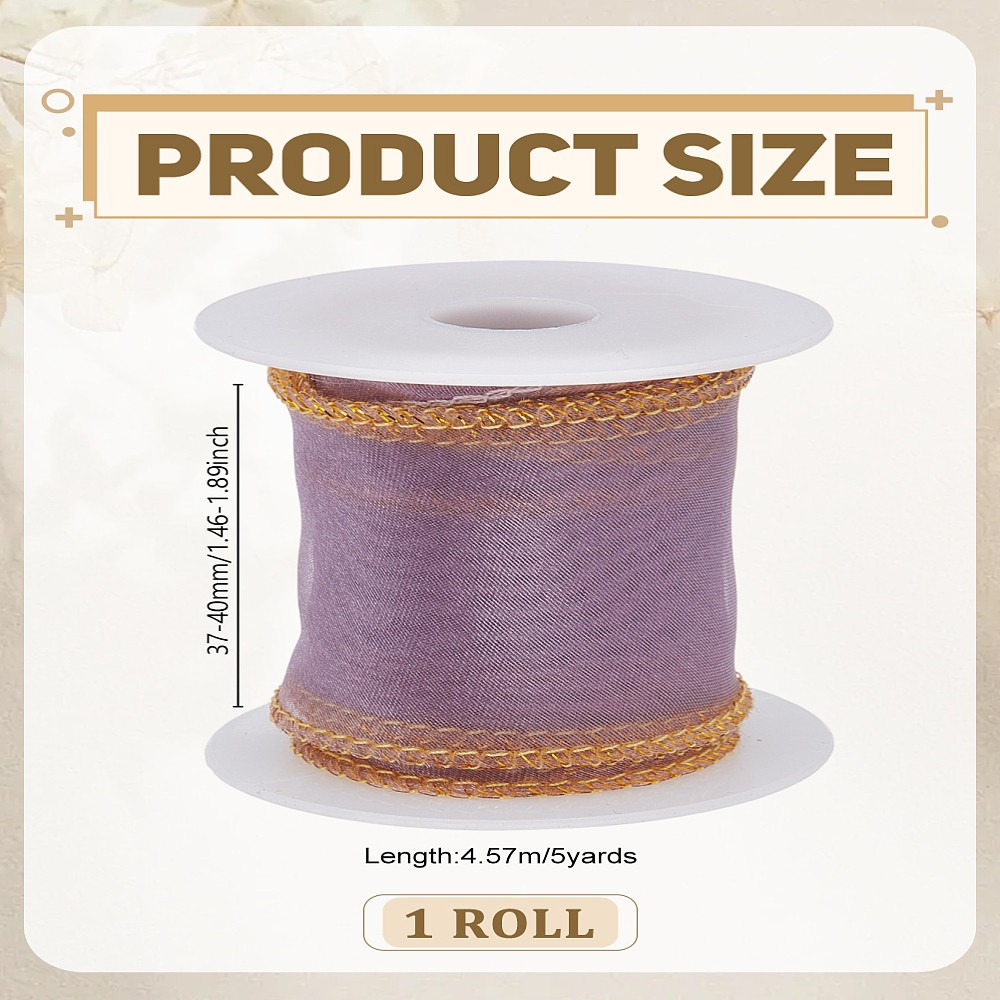 5 jardów wstążek z organzy pol – Organza Ribbon Spool recenzja i cena