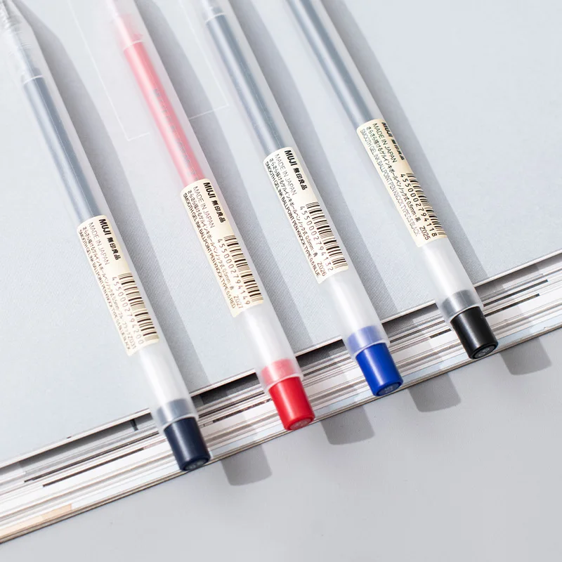 1/3 sztuk/zestaw Kawaii MUJIs  – Muji Stationery Gel Pen recenzja i cena