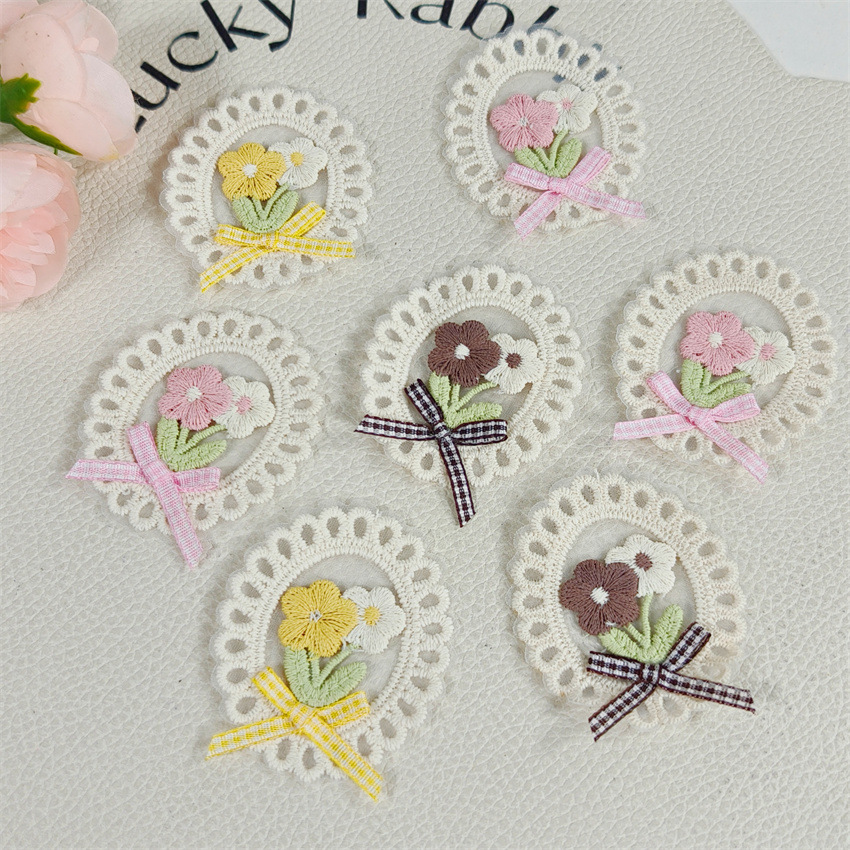 10 SZTUK Nowe, wiosenno-letnie – Applique Patch Flower recenzja i cena