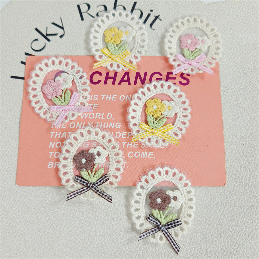 10 SZTUK Nowe, wiosenno-letnie – Applique Patch Flower recenzja i cena