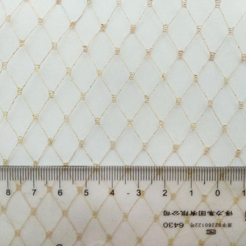 Czarna siatka z diamentowym wz – Crystal Mesh Fabric recenzja i cena