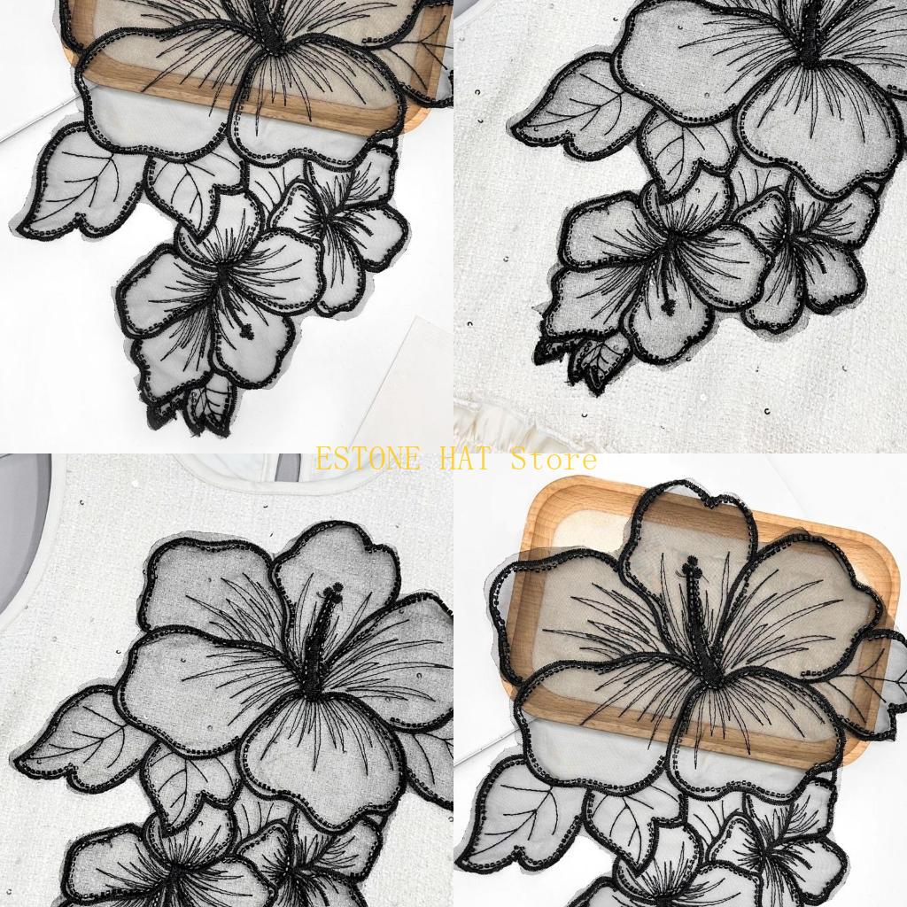 49MF kwiatowe naszywki eleganc – Applique Patch Flower recenzja i cena