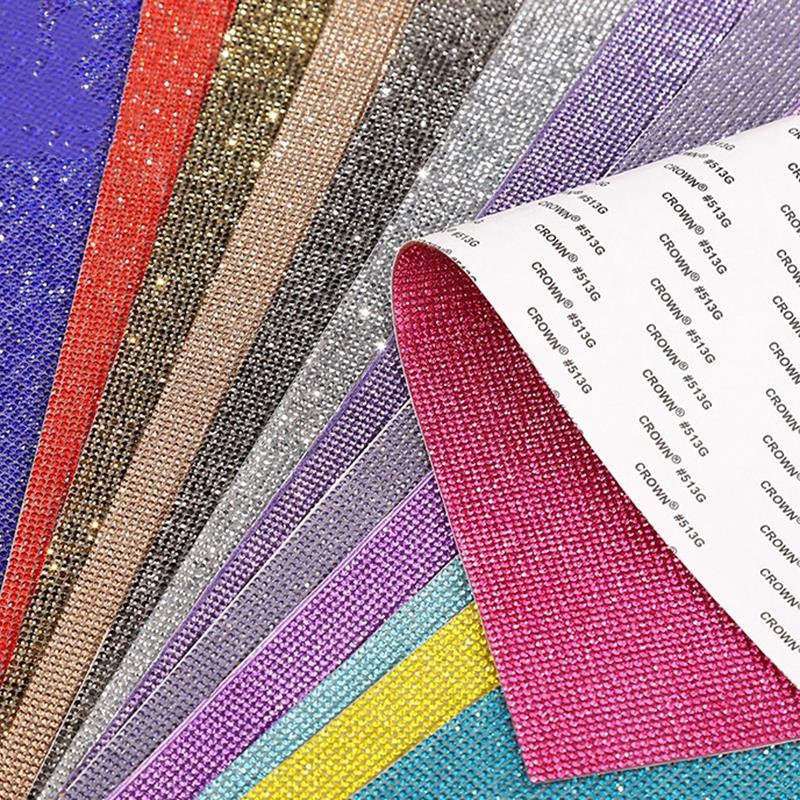 12x20cm samoprzylepna taśma z  – Hotfix Rhinestone Sheet recenzja i cena