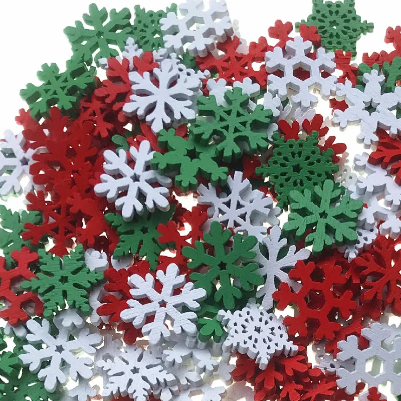 50 sztuk 20MM drewnianych plas – Christmas Craft Embellishment recenzja i cena