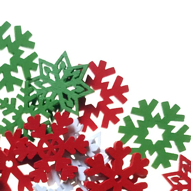 50 sztuk 20MM drewnianych plas – Christmas Craft Embellishment recenzja i cena
