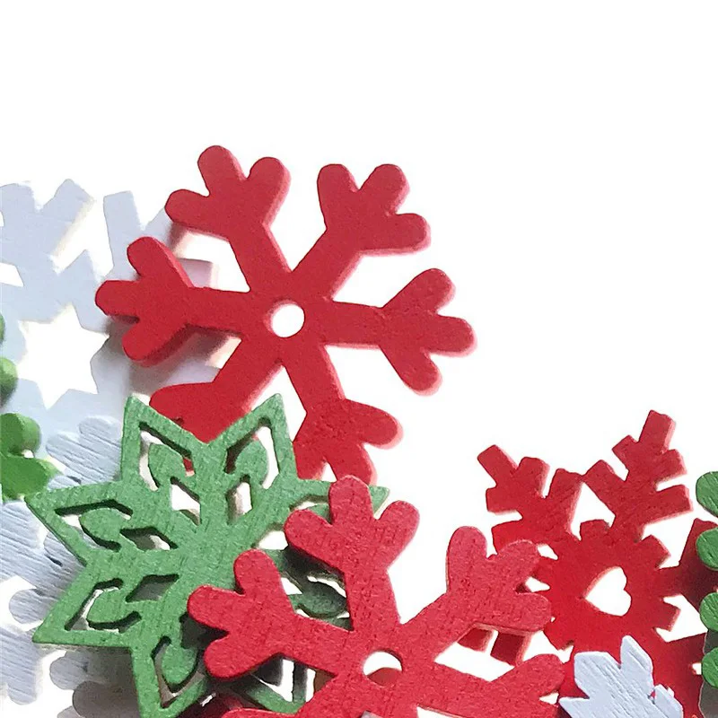 50 sztuk 20MM drewnianych plas – Christmas Craft Embellishment recenzja i cena