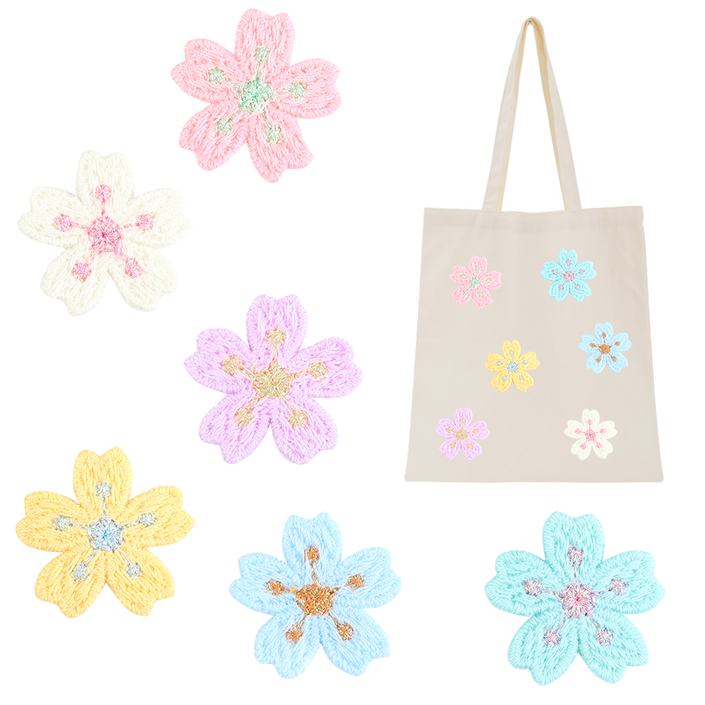 20 sztuk/partia Kolorowe aplik – Applique Patch Flower recenzja i cena